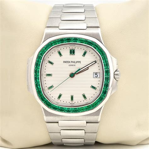 patek philippe 5711 platinum emerald green|patek philippe 5711.